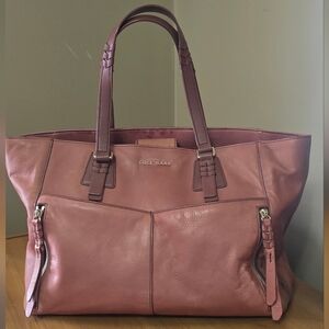 Cole Haan Felicity Hobo Sequoia Brown Tote Bag Leather $298